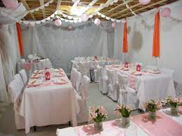 Wedding Shower Basement Makeover Birthday Dec Garage Garage Party Decorations Basement Makeover Garage Party Ideas