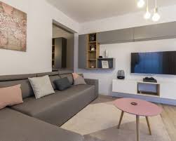 Amenajare Open Space Cu Bucătărie Separată De Living Prin Geam Zonă De Dining Stil Scandinav In 2020 Apartment Living Room Home Apartment Living