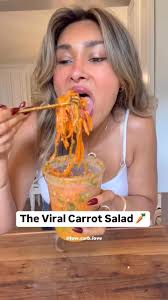 Get my ebook for weight loss and most popular recipes.  https://www.lowcarblove.com/shop/my-most-popular-recipes-35-recipes-10-exclusives  ❤️, TRYING THE VIRAL CARROT SALAD! 🥕 , If you haven’t tried ...