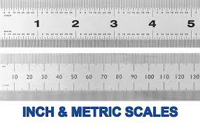 Most standard tape measures in the u.s. Rulers With Inch And Metric Scales Inch Ruler Mm Ruler Ruler Set