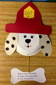 Dot The Fire Dog Fire Safety Preschool Crafts Safety Crafts Fire Safety Activities