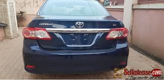 The nigerian car buyer is often faced with enormous costs which make brand new cars much less an (lagos / abuja warehouse). Tokunbo Toyota Corolla 2013 For Sale In Abuja Nigeria Sell At Ease Nigerian Online Marketplace