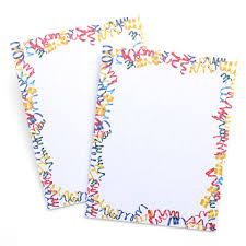 Check spelling or type a new query. Gartner Studios Confetti Border Printer Paper 8 5 X 11 25 Sheets