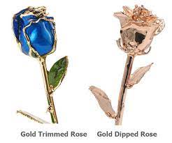 On average gold dipped roses sell from anywhere between $69 and $99. How Gold Dipped Roses Are Made Are They Real Roses Quora