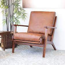 masa 30 2 wide tufted genuine leather full grain leather armchair leather lounge chair leather chair living room leather armchair