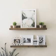 Wood Picture Ledge Gallery Wall Shelf Wooden Floating Shelf Rustic Ledge Shelf Wooden Nursery Book Shelf Gallery Wall Shelves Gallery Shelves Wooden Floating Shelves