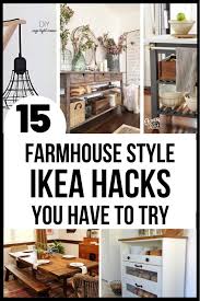 There were screws missing, but luckily i was able to repurpose some from left over ikea furniture. 15 Farmhouse Style Ikea Hacks You Ve Got To Try