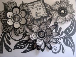 The Creativity General Store Zentangle Outline Flowers Zentangle Zentangle Flowers Zentangle Patterns