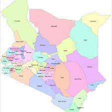 Kenya has been divided into 47 counties since 2010. Map Of Kenya Showing 47 Counties Defined When The New Constitution Was Download Scientific Diagram