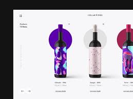 Wine Product Site Wine Websites Bottle Design Website Design