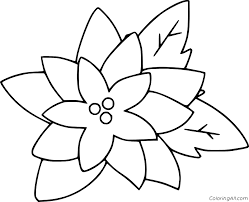 Organic gardening guru loren nancarrow offers a step by step guide to bringing a poinsettia back again and again. Poinsettia Coloring Pages Coloringall