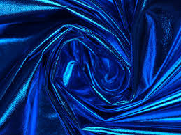 Трикотаж Диско 075 цвет синий