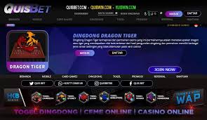 Permainan Live Dingdong Dan Bandar Casino Online Terbesar Dragon Mainan Persandian