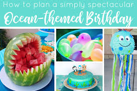 Maybe you would like to learn more about one of these? Ocean Themed Birthday Party A Real Mom S Guide The Many Little Joys