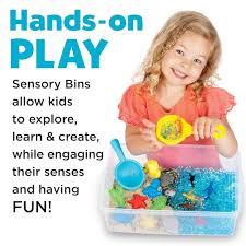 Maybe you would like to learn more about one of these? Creativity For Kids Ocean Sand Sensory Bin Michaels
