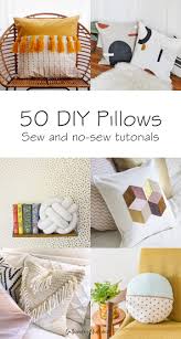 50 Diy Pillows To Jazz Up Your Decor Ohoh Deco Diy Pillows How To Make Pillows Diy Pillow Covers
