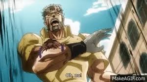 You can use a reaction gif in response to someone or something on the internet. Best Joseph Joestar Oh No Gifs Gfycat