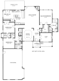 Whether it's for a third vehicle, a motorcycle or a workshop space, our 3 car garage plans can accommodate your needs. Craftsman Style House Plan 50223 With 3 Bed 3 Bath 3 Car Garage L Shaped House Plans New House Plans Floor Plans Ranch