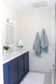 Whether you're brushing your teeth, shaving, styling your hair or putting on makeup, one of lowe's bathroom vanities with tops will be the activity center of your bathroom. Our Master Bathroom Renovation A Nod To Navy