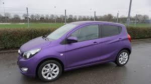 Opel Karl Wrapped In Avery Matte Purple Metallic Opel Purple Karl