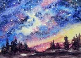 Good Night Nature Drawings Pictures Drawings Ideas For Kids Easy And Simple Beautiful easy acrylic painting ideas for beginners.