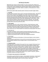 Interpretasi dalam sejarah adalah penafsiran terhadap suatu peristiwa, fakta sejarah, dan 4. Doc Methodologi Sejarah Lau Eping Academia Edu
