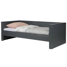 Le lit est un élément indispensable pour la chambre d'un enfant. Lit Sofa Bois Massif 90x200 Gris Acier Alfred Et Compagnie