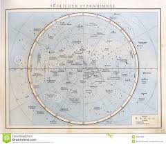 Vintage Star Chart 1890 Stock Photo Image Of Stars 39451836