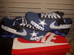 Custom Dallas Cowboys Nike Shox Deliver By Elevatedapparelplus Dallas Cowboys Shoes Dallas Cowboys Dallas Cowboys Baby