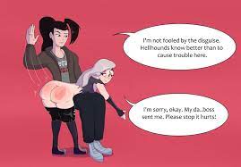 Helluva boss spanking