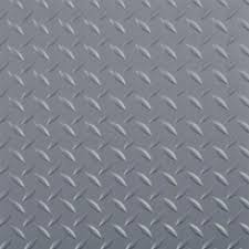 Husky 7 5 Ft X 17 Ft Diamond Grey Universal Flooring Hk70dt717sgrhd At The Home Depot Vinyl Garage Flooring Peel And Stick Tile Garage Floor