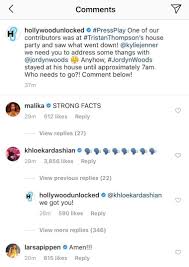 Hollywood unlocked ले प्लेसूची viral clips मा भिडियो पोस्ट गर्नुभयो। जुन २४ तारिक ०२:०० बजे . Timeline Tristan Thompson Khloe Kardashian And Jordyn Woods Scandal