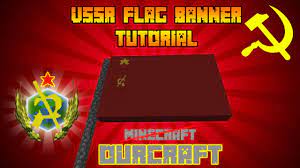 Aug 27, 2016 · the communist flag was contributed by +ace1041+ on aug 27th, 2016. Minecraft Ourcraft Banner Tutorial How To Make Our Ussr Flag Banner Youtube