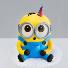 Choose from different varieties, flavors, designs and fresh birthday cakes. Minion Cakes Minion Birthday Cake Ideas Minion Theme Cakes