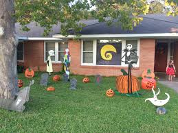 Tilted nightmare before christmas themed flower pots. 20 Nightmare Before Christmas Halloween Decorations Magzhouse