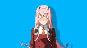 Perfect screen background display for desktop. Zero Two Jumping Darling In The Franxx Live Wallpaper Wallpaperwaifu