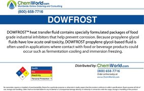 Dowfrost Propylene Glycol 55 Gallons
