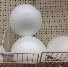 12 Inch Half Styrofoam Ball At Michaels Put Two Together For A Huge Styrofoam Ball Styrofoam Ball Styrofoam Arts And Crafts