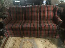 Whether you're looking for a plaid sundresses or plaid onesies, we've. Ethan Allen 3 Seats Fabric Used Plaid Fabric Pattern 100 Cotton Sofa Ebay