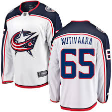 Fanatics Branded Nhl Youth Markus Nutivaara White Away