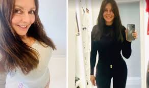 #celebrity news#showbiz & tv#entertainment#carol vorderman countdown bombshell leaves very little to imagination in low cut swimsuit Carol Vorderman Countdown Legend Flaunts Tiny Waist In Figure Hugging Top And Leggings New York Times Post