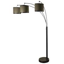 12% coupon applied at checkout save 12% with coupon. Madison Bronze Three Arm Arch Floor Lamp Mesh Metal Shades Boulevard Urban Living