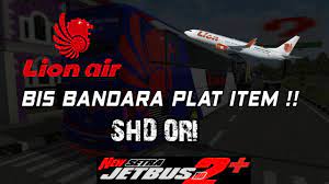 Gambar diatas adalah penampilan dari mod pesawat lion air yang saya bagikan pada artikel kali ini. Bis Bandara Plat Item Lion Air Bus Livery Bussid Shd Ori Adi Pangestu Youtube