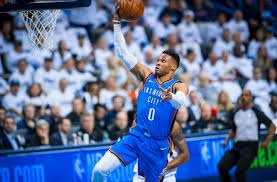 Russell westbrook signed a 5 year / $206,794,070 contract with the oklahoma city thunder, including $206,794,070 guaranteed, and an annual average salary of . Okc Thunder In The News Schroder Impresses Westbrook Ranked George Pumped