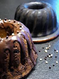 Kougelhopf Kouglof Aux Pepites Et Glacage Chocolat Recette Kougelhopf Glacage Chocolat Dessert