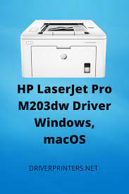 Hp printer driver is a software that is in charge of controlling every hardware installed on a computer, so that any installed hardware can interact with. Hp Laserjet Pro M203dw Driver Drivers Software Hp Printer