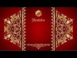 Wedding Intro Video Background Free Border Gold Text All Creative Designs Youtube Wedding Titles Creative Design Backgrounds Free