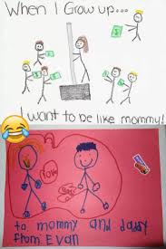 These Kids Accidentally Revealed Their Parents Secrets With Their Hilarious Drawings Funny Kid Drawings Funny Kids Hilarious