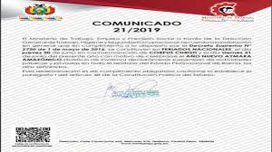 Día del paso a la inmortalidad del general martín miguel de güemes (17/06). Feriados Jueves Viernes Ministerio Emitio Comunicado Ratifica Jueves Junio Feriado Nacional Conmemoracion Corpus Christi Viernes Junio Celebracion Ano Andino Rtp Bolivia Scoopnest