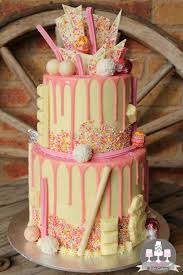 Pink Drip Cake Drip Cakes Cake Yummy Cakes